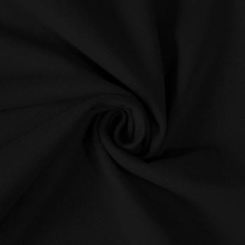 Bündchenstoff Schwarz